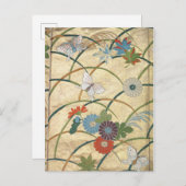 Noh Robe Postkarte (Vorne/Hinten)