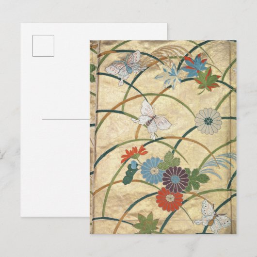 Noh Robe Postkarte (Vorne/Hinten)