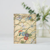 Noh Robe Postkarte (Stehend Vorderseite)