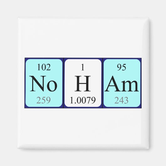 Noham Periodenmagnet Magnet (Vorne)