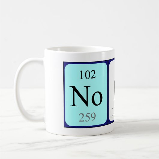 Noham Periodenname Tasse (Links)