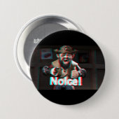 Noice! Badaz Beard 3D Button (Vorne & Hinten)