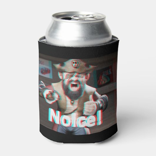 Noice! Badaz Beard 3D Dosenkühler (Kanne Vorderseite)