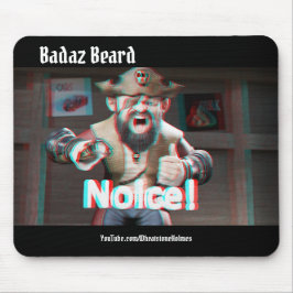 Noice! Badaz Beard 3D Mousepad