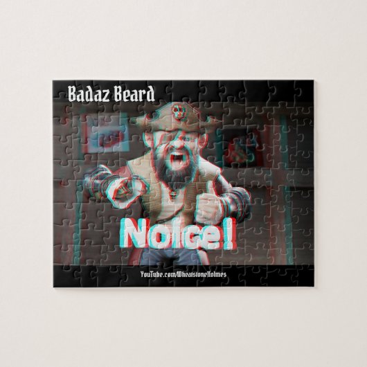 Noice! Badaz Beard 3D Puzzle (Horizontal)