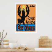 Noir 2011 New Orleans Poster (Küche)