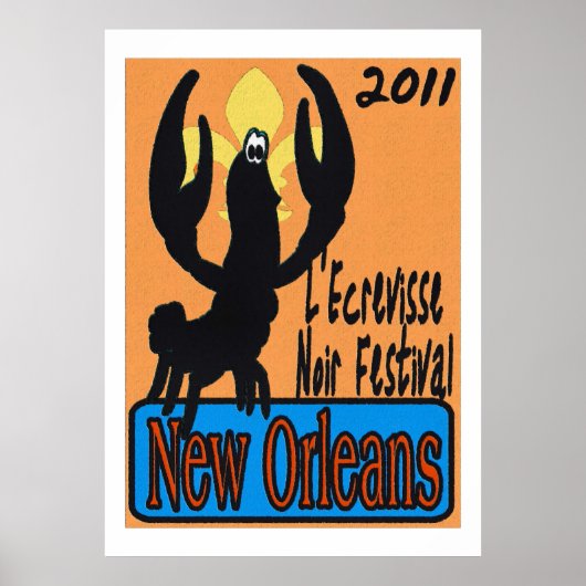 Noir 2011 New Orleans Poster (Vorne)