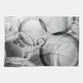 Noir Bubbles Küchentuch (Horizontal)