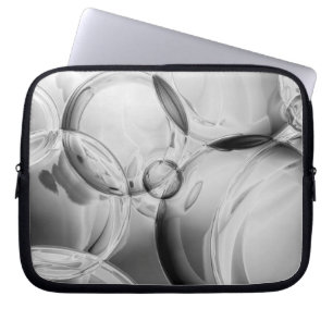 Noir Bubbles Laptopschutzhülle