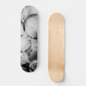 Noir Bubbles Skateboard (Vorderseite)