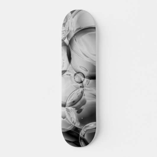 Noir Bubbles Skateboard (Vorne)