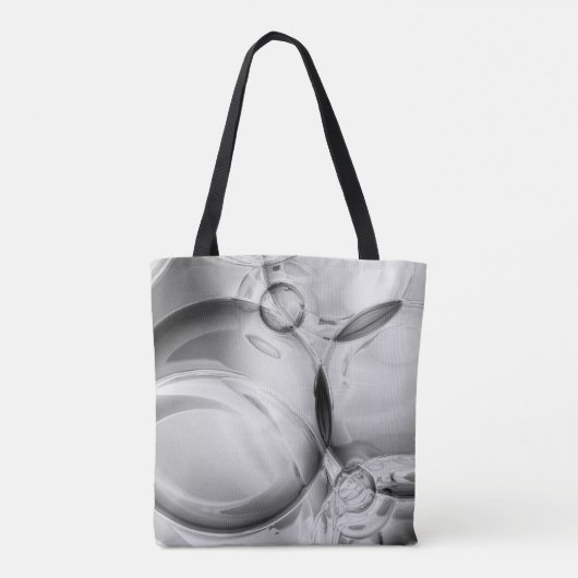 Noir Bubbles Tasche (Rückseite)