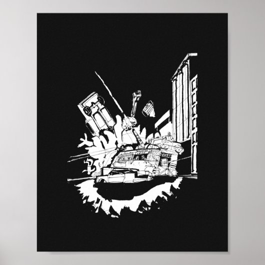 Noir Bus Battle Poster (Vorne)