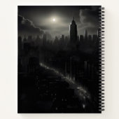Noir City Cityscape Notizblock (Rückseite)