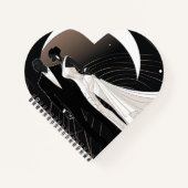 NOIR ELEGANCE #1 NOTIZBLOCK (Vorderseite)