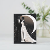 NOIR ELEGANCE #1 POSTCARD POSTKARTE (Stehend Vorderseite)