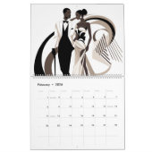 NOIR ELEGANCE 2026 Kalender (Feb 2026)