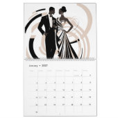 NOIR ELEGANCE 2026 Kalender (Jan 2027)