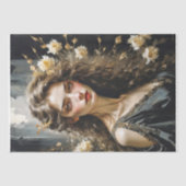 Noir Elegance - Decoupage - Seidenpapier (Vorderseite)