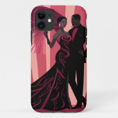 NOIR ELEGANCE-RED #1 Case-Mate iPhone HÜLLE (Rückseite)