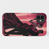 NOIR ELEGANCE-RED #1 Case-Mate iPhone HÜLLE (Rückseite (Horizontal))