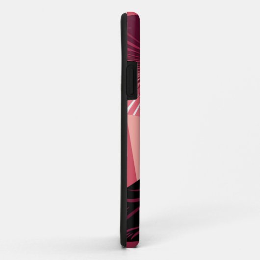 NOIR ELEGANCE-RED #1 Case-Mate iPhone HÜLLE (Hinten/Rechts)