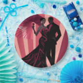 NOIR ELEGANCE-RED #1 PAPPTELLER (Party)