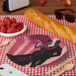 NOIR ELEGANCE-RED #1 PAPPTELLER