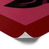 NOIR ELEGANCE-RED #1 POSTER (Ecke)