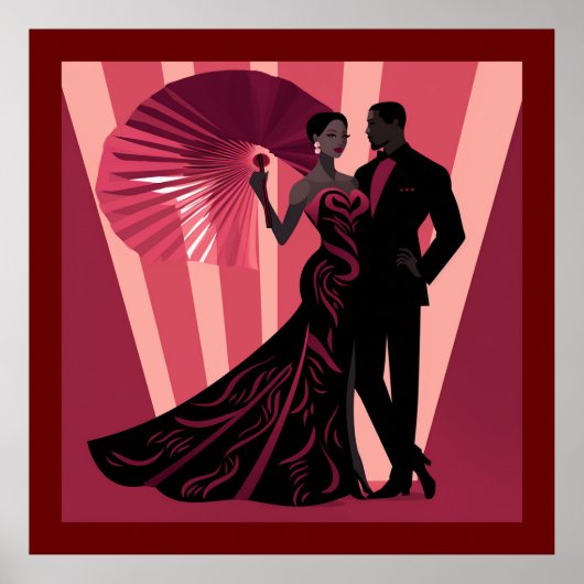 NOIR ELEGANCE-RED #1 POSTER (Vorne)