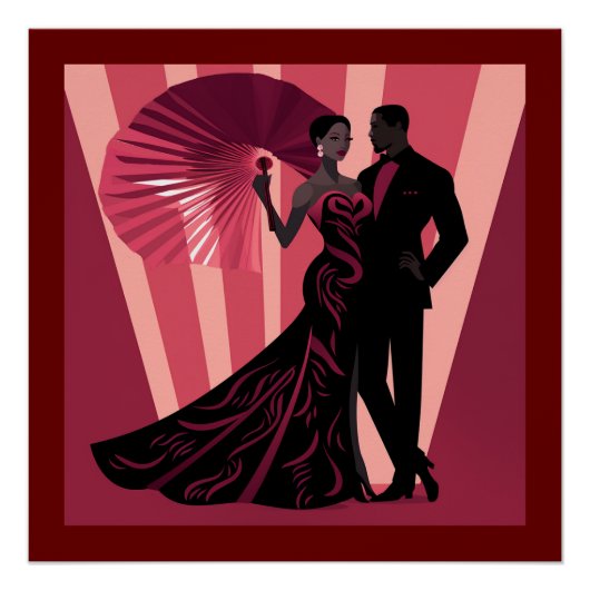 NOIR ELEGANCE-RED #1 POSTER (Vorderseite)