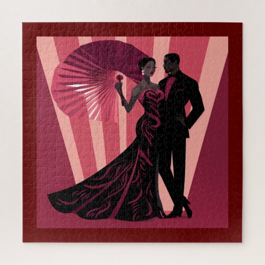 NOIR ELEGANCE-RED #1 PUZZLE (Vertikal)