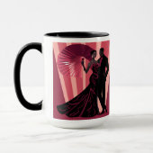 NOIR ELEGANCE-RED #1 TASSE (Links)