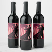 NOIR ELEGANCE-RED #1 WEINETIKETT (Flaschen)