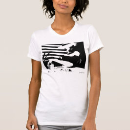 Noir Frauen-Behälter T-Shirt