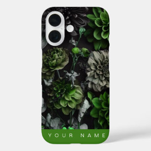Noir Garden Green iPhone 16 Hülle