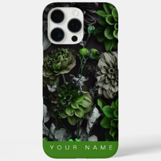 Noir Garden Green iPhone 16 Pro Max Hülle