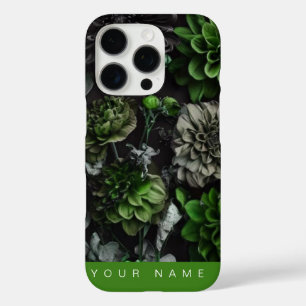 Noir Garden Green iPhone 16 Pro Hülle