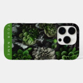 Noir Garden Green Case-Mate iPhone Hülle (Rückseite (Horizontal))