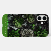 Noir Garden Green Case-Mate iPhone Hülle (Rückseite (Horizontal))