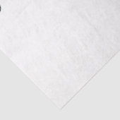 Noir Ink Drip Tissue Paper – Customizable Seidenpapier (Ausschnitt)