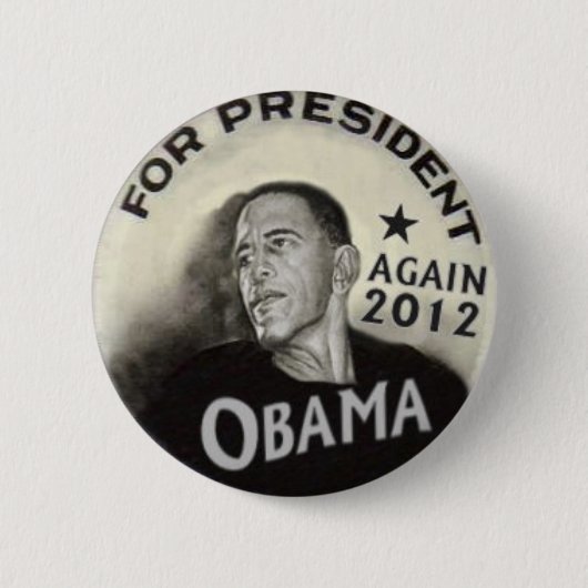 Noir Knopf Obama 2012 Button (Vorderseite)