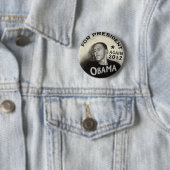 Noir Knopf Obama 2012 Button (Beispiel)