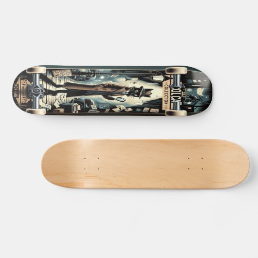 Noir Mystique Skateboard (Horizontal)