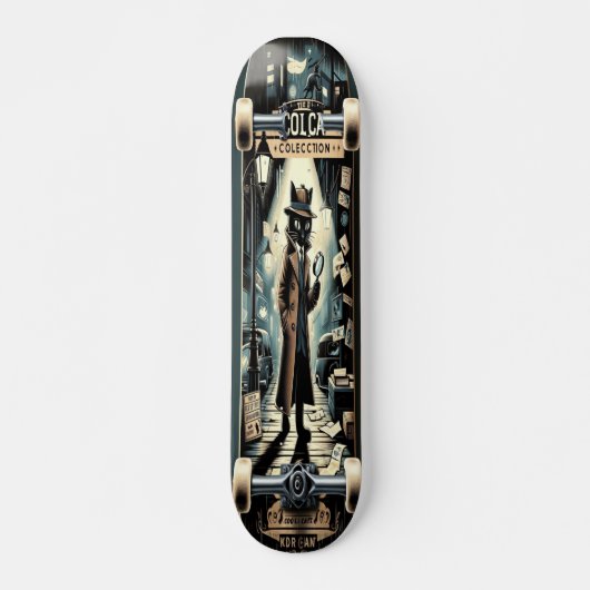 Noir Mystique Skateboard (Vorne)