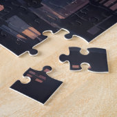 Noir Night City Puzzle (Seite)