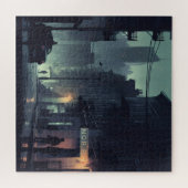 Noir Night City Puzzle (Horizontal)