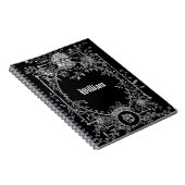 Noir Nights Notebook - Dark Gothic Journal Notizblock (Rechte Seite)