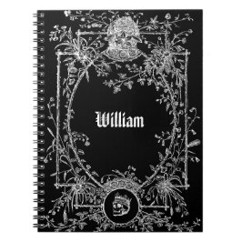 Noir Nights Notebook - Dark Gothic Journal Notizblock