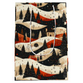 Noir Noël - House Mittlere Geschenktüte (Rückseite)